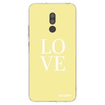 Picasee silikonowe przeźroczyste etui na Xiaomi Redmi 8 - Love