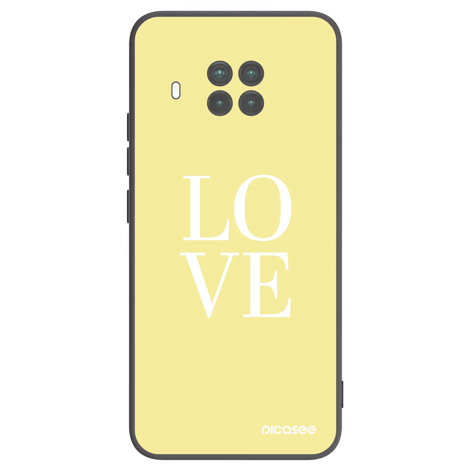 Picasee silikonowe czarne etui na Xiaomi Mi 10T Lite - Love
