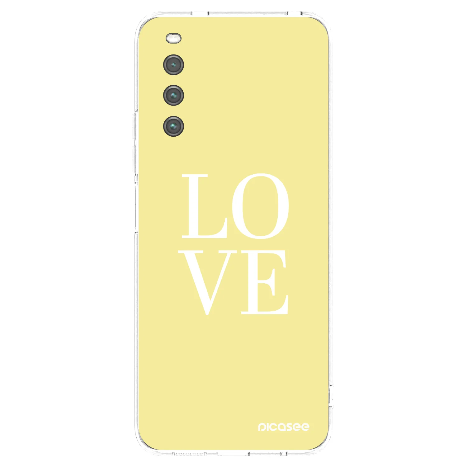 Picasee silikonowe przeźroczyste etui na Sony Xperia 10 IV 5G - Love