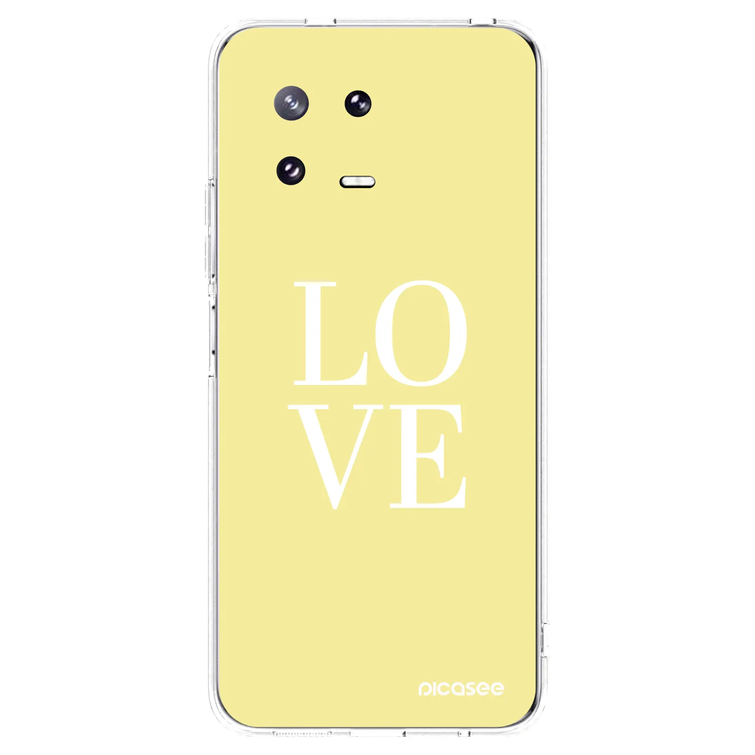 Picasee silikonowe przeźroczyste etui na Xiaomi 13 Pro - Love