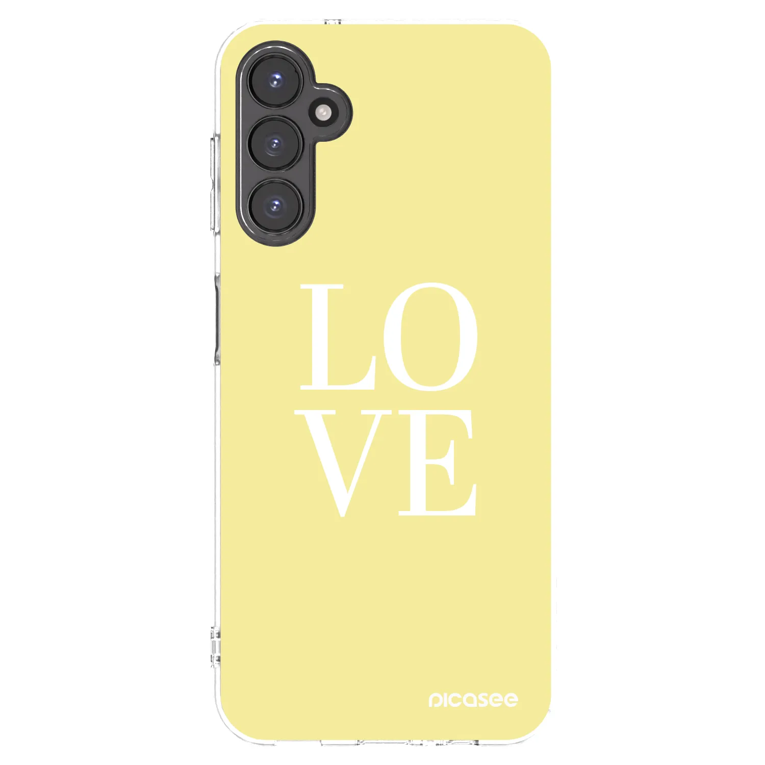 Picasee silikonowe przeźroczyste etui na Samsung Galaxy A14 5G A146P - Love