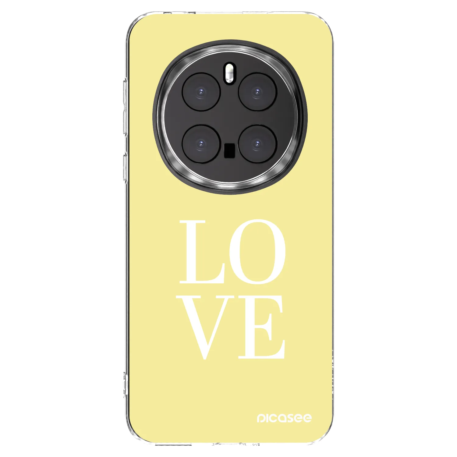 Picasee silikonowe przeźroczyste etui na Honor Magic7 Pro 5G - Love