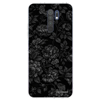 Picasee silikonowe przeźroczyste etui na Xiaomi Redmi 9 - Dark Romance
