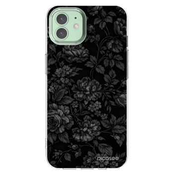 Picasee silikonowe przeźroczyste etui na Apple iPhone 12 Pro - Dark Romance