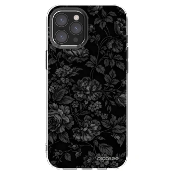 Picasee silikonowe przeźroczyste etui na Apple iPhone 12 Pro Max - Dark Romance