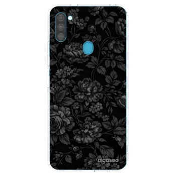 Picasee silikonowe przeźroczyste etui na Samsung Galaxy M11 - Dark Romance