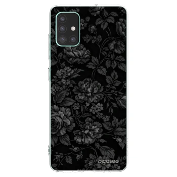 Picasee silikonowe przeźroczyste etui na Samsung Galaxy M51 M515F - Dark Romance
