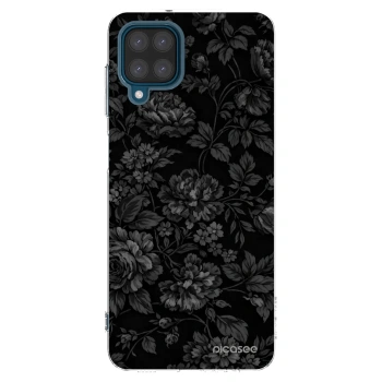 Picasee silikonowe przeźroczyste etui na Samsung Galaxy A12 A125F - Dark Romance