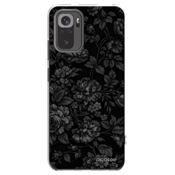 Picasee silikonowe przeźroczyste etui na Xiaomi Redmi Note 10 - Dark Romance