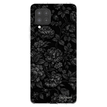 Picasee silikonowe przeźroczyste etui na Samsung Galaxy A42 A426B - Dark Romance