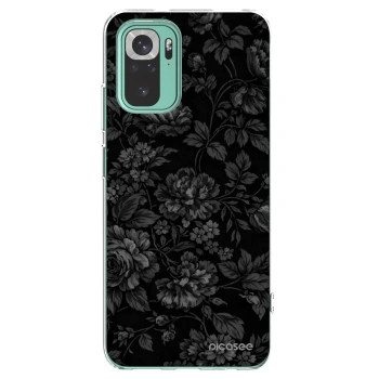 Picasee silikonowe przeźroczyste etui na Xiaomi Redmi Note 10 Pro - Dark Romance