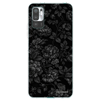 Picasee silikonowe przeźroczyste etui na Xiaomi Redmi Note 10 5G - Dark Romance