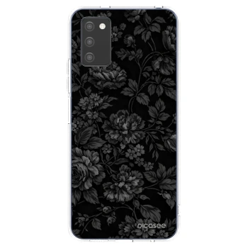 Picasee silikonowe przeźroczyste etui na Samsung Galaxy A02s A025G - Dark Romance