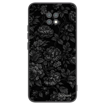 Picasee silikonowe czarne etui na Xiaomi Redmi Note 9T - Dark Romance