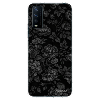 Picasee silikonowe przeźroczyste etui na Vivo Y11s - Dark Romance