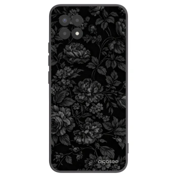 Picasee silikonowe czarne etui na Realme 8i - Dark Romance