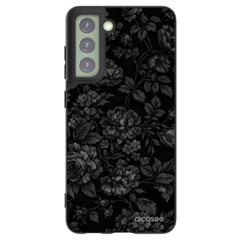 Picasee silikonowe czarne etui na Samsung Galaxy S21 FE 5G - Dark Romance