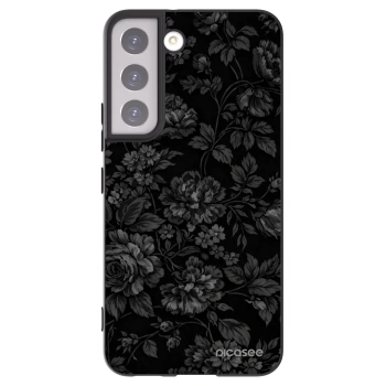 Picasee silikonowe czarne etui na Samsung Galaxy S22 5G - Dark Romance