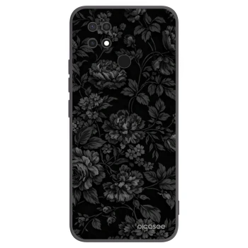 Picasee silikonowe czarne etui na Xiaomi Redmi 10C - Dark Romance