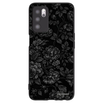 Picasee silikonowe czarne etui na OPPO A16s - Dark Romance