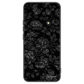 Picasee silikonowe czarne etui na Honor Magic4 Lite 5G - Dark Romance