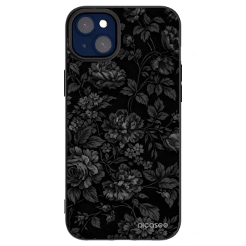 Picasee silikonowe czarne etui na Apple iPhone 14 Plus - Dark Romance