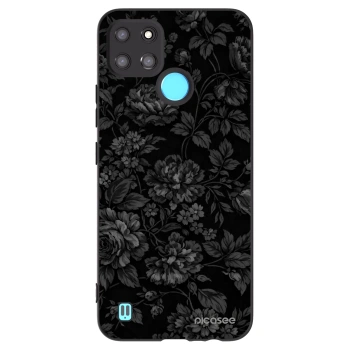 Picasee silikonowe czarne etui na Realme C21Y - Dark Romance