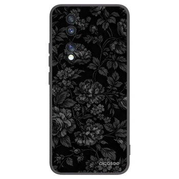 Picasee silikonowe czarne etui na Honor 70 - Dark Romance