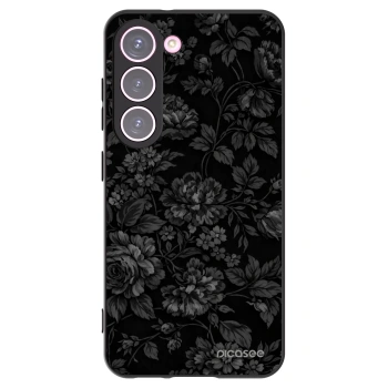 Picasee silikonowe czarne etui na Samsung Galaxy S23 5G - Dark Romance