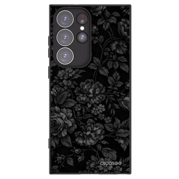 Picasee silikonowe czarne etui na Samsung Galaxy S23 Ultra 5G - Dark Romance