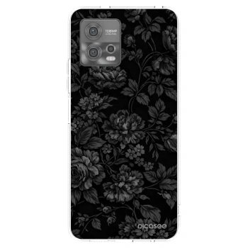 Picasee silikonowe przeźroczyste etui na Motorola Moto G72 - Dark Romance