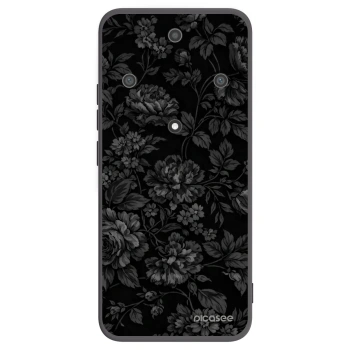 Picasee silikonowe czarne etui na Honor Magic5 Lite 5G - Dark Romance