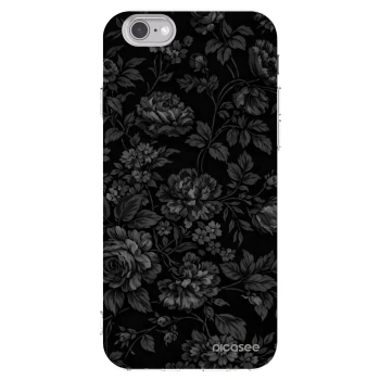 Picasee silikonowe przeźroczyste etui na Apple iPhone 6/6S - Dark Romance