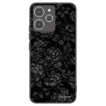 Picasee silikonowe czarne etui na Xiaomi Redmi 12 4G - Dark Romance