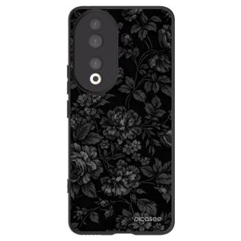 Picasee silikonowe czarne etui na Honor 90 5G - Dark Romance