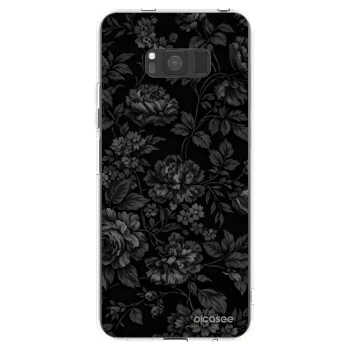Picasee silikonowe przeźroczyste etui na Samsung Galaxy S8 G950F - Dark Romance