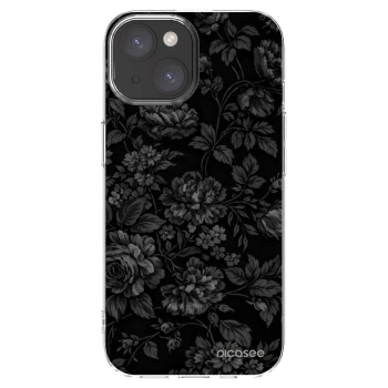 Picasee silikonowe przeźroczyste etui na Apple iPhone 15 - Dark Romance