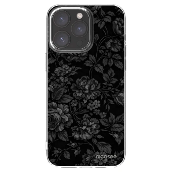 Picasee silikonowe przeźroczyste etui na Apple iPhone 15 Pro Max - Dark Romance