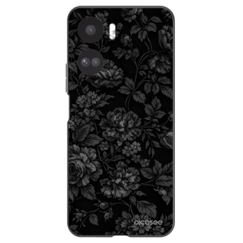 Picasee silikonowe czarne etui na Honor 90 Lite 5G - Dark Romance