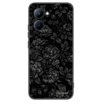 Picasee silikonowe czarne etui na Realme C33 (2023) - Dark Romance