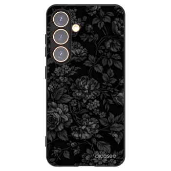 Picasee silikonowe czarne etui na Samsung Galaxy S24 S921B 5G - Dark Romance