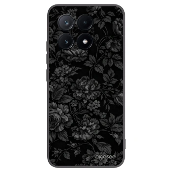 Picasee silikonowe czarne etui na Xiaomi Poco X6 Pro - Dark Romance