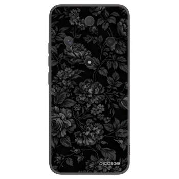 Picasee silikonowe czarne etui na Honor Magic6 Lite 5G - Dark Romance