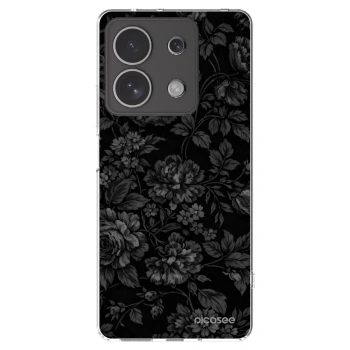Picasee silikonowe przeźroczyste etui na Xiaomi Redmi Note 13 4G - Dark Romance