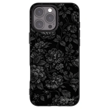 Picasee silikonowe czarne etui na Apple iPhone 16 Pro Max - Dark Romance