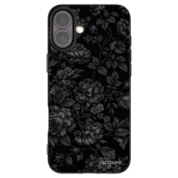 Picasee silikonowe czarne etui na Apple iPhone 16 Plus - Dark Romance