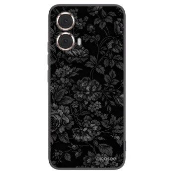 Picasee silikonowe czarne etui na Motorola Moto G85 - Dark Romance