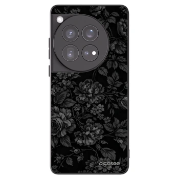 Picasee silikonowe czarne etui na OnePlus 12 5G - Dark Romance