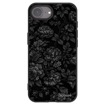 Picasee silikonowe czarne etui na Apple iPhone 16e - Dark Romance
