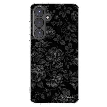 Picasee silikonowe przeźroczyste etui na Samsung Galaxy S24 FE S721B - Dark Romance